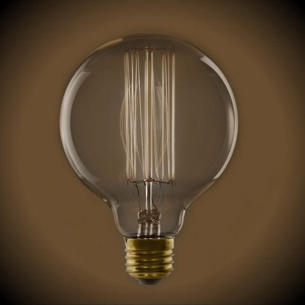 Vintage Light Bulb G25 Shaped 60 Watt
