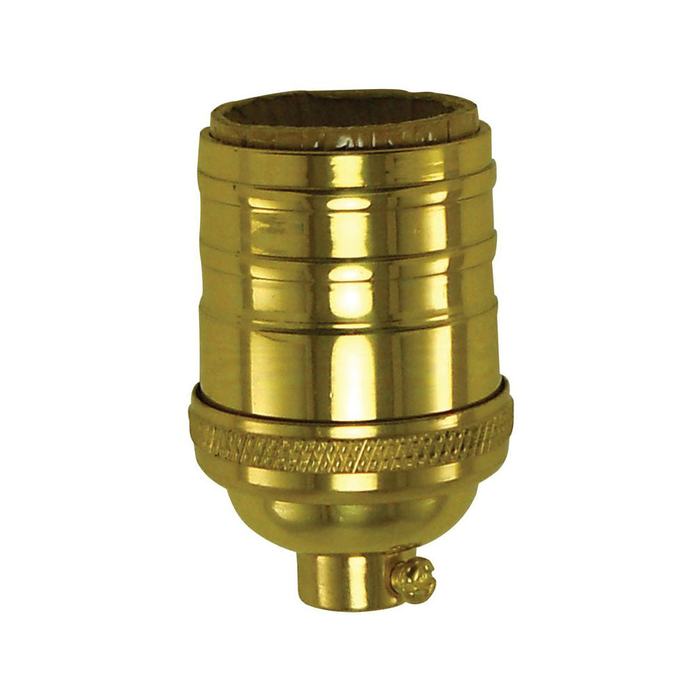 Solid Brass Short Light Socket