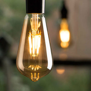 LED Filament ST19 Vintage Bulb - 4.5 Watt - 40 Watt Equal - Dimmable