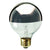 Clear Silver Bowl Globe Bulb - 40 Watts