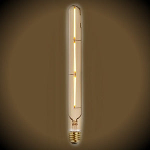 LED Filament Vintage Tubular T9 Bulb 11 in. Length
