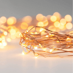 LED Starry Lights Shapeable Copper Wire - 8 ft.- Set of 3