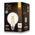 Packaging of the vintage LED filament globe bulb