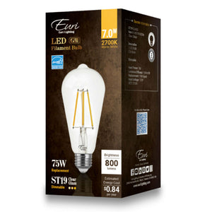 Euri Edison LED 7 Watt Bulb Box