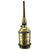 Antique Brass Pendant Lamp with UNO thread