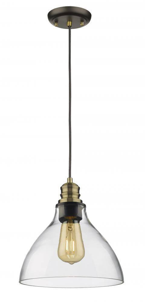 Edison One Light Glass Pendant Lamp